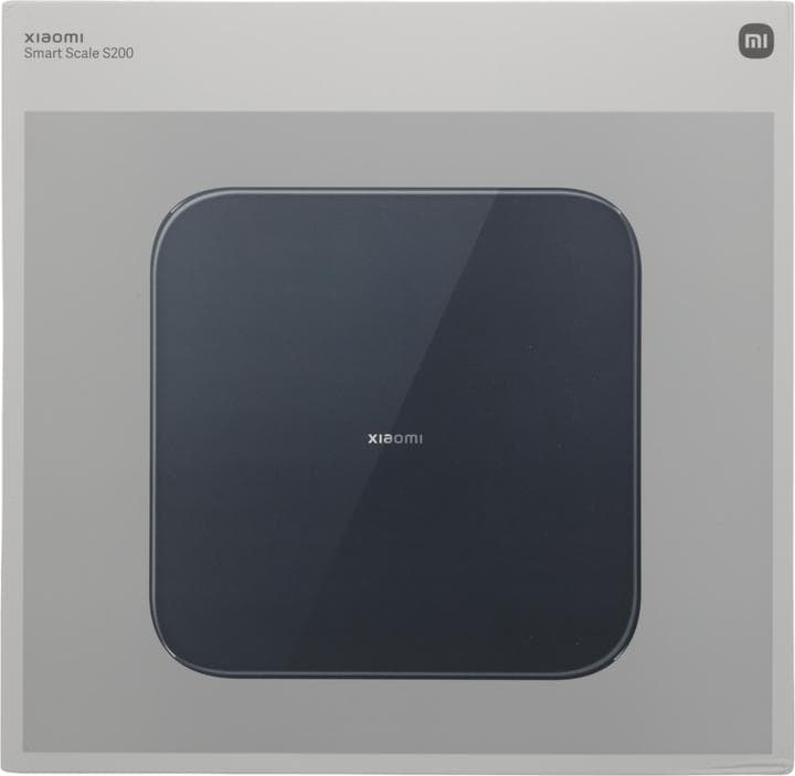 A white Xiaomi Smart Scale S200 body-composition scale with a round display, seen from above.